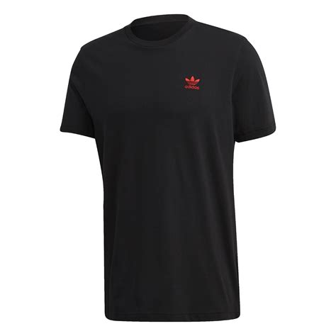 adidas t shirt schwarz rot|Rote adidas T.